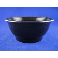 D-36 PP Round Black Container